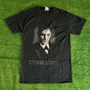 Mens Black Cobblepot Graphic T Shirt Oswald Penguin Gotham TV Show Size S